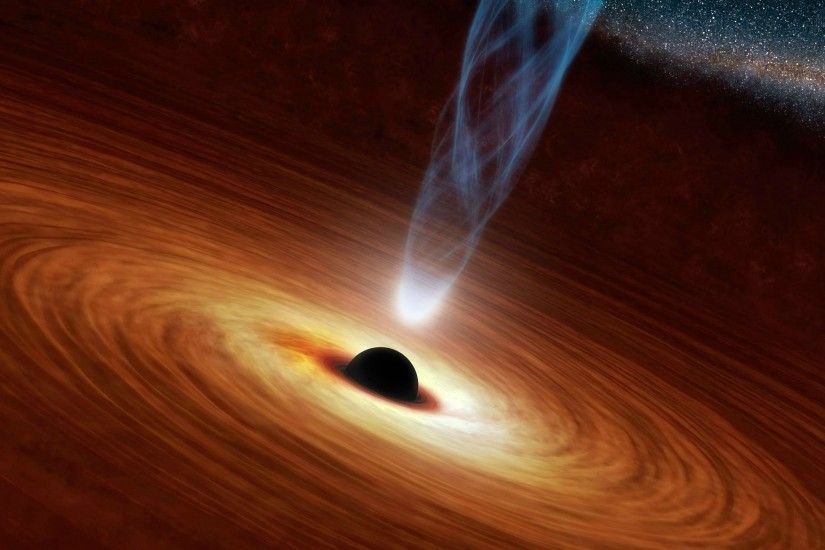 Full size black hole