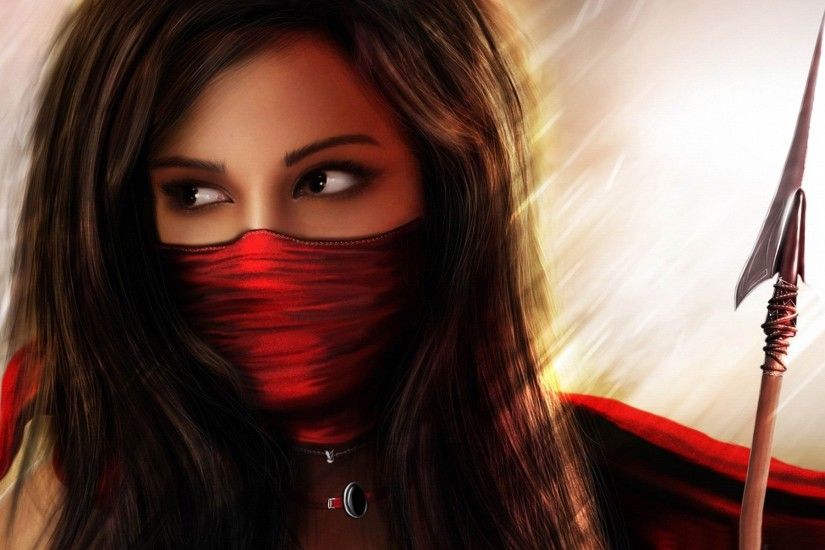 Masked Girl World Of Fantasy Art Design Hd Wallpaper HD Wallpaper .