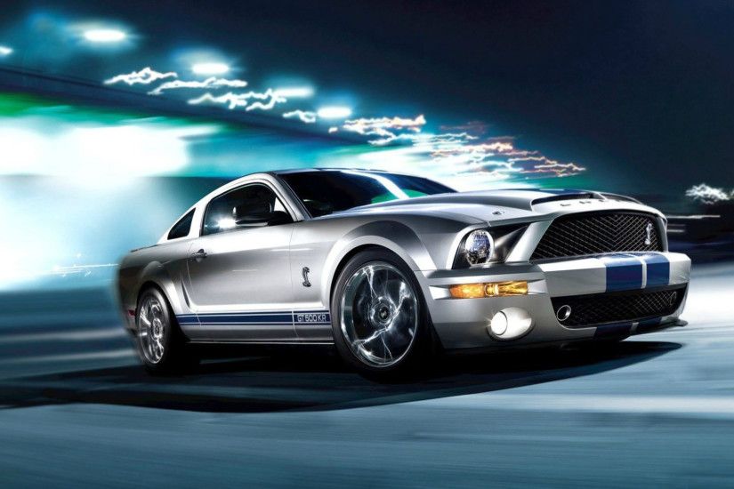 3840x2160 Wallpaper ford, mustang, gray, shelby, gt500, auto