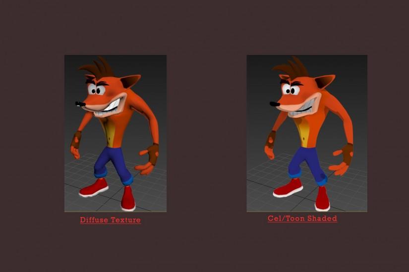 Classic Crash Bandicoot HD remake - Textured by LavelleBears