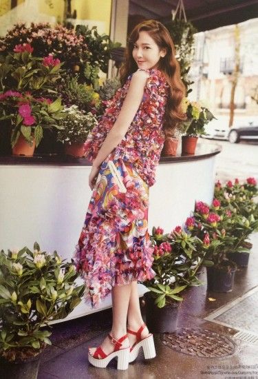 Photo )) Jessica for April Issue of CECI China