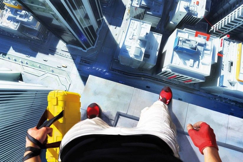 mirrors edge, extreme, height, parkour, faith connors