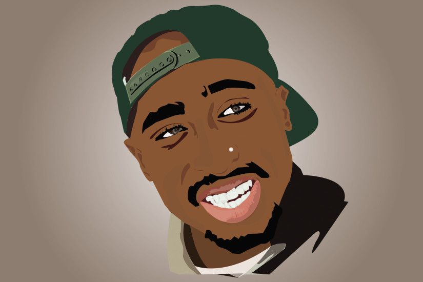Tupac Rap Gangsta Background.
