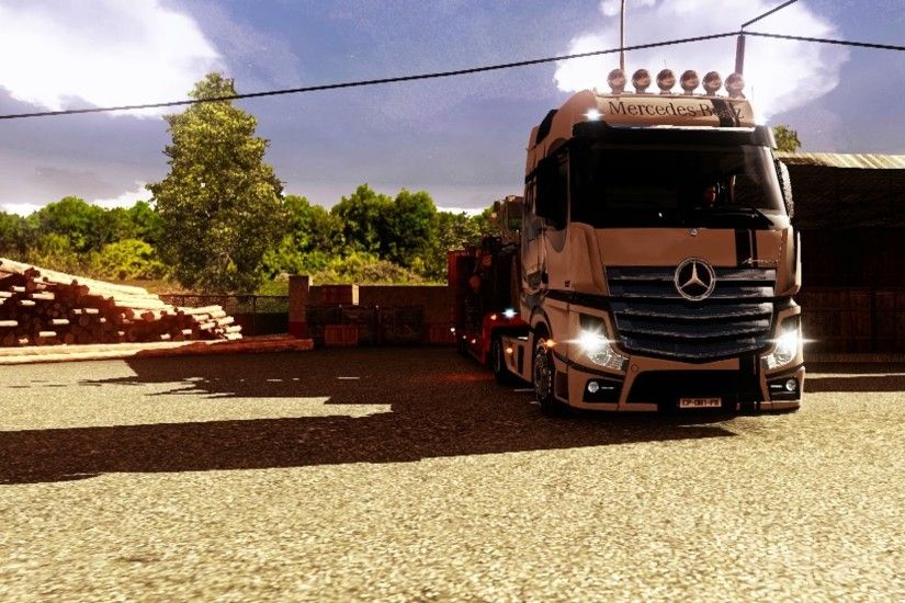 Euro Truck Simulator 2 | Mercedes Benz MP4 Multimod 3.0 | 1.3.1, 1.4.1+ | -  YouTube