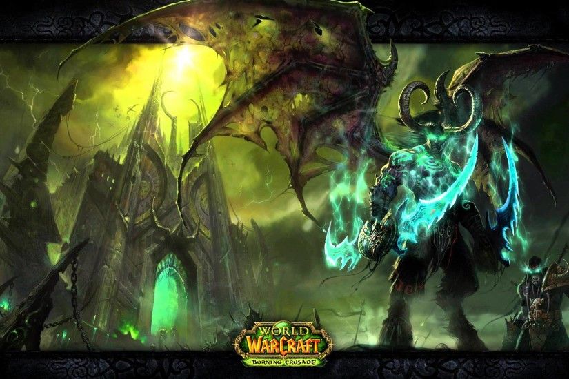 World of Warcraft - Illidan and the Black Temple - Motion Background -  YouTube