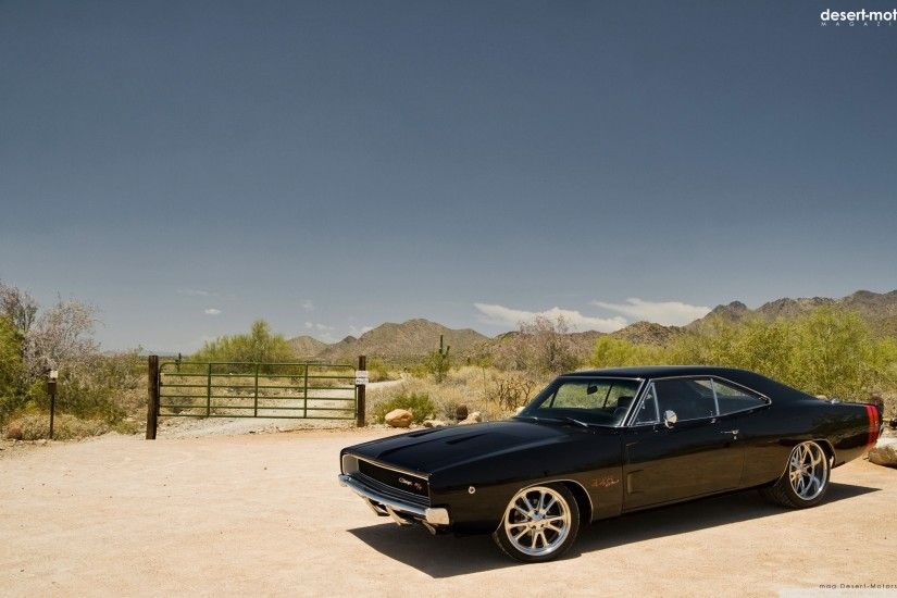 1968 Dodge Charger HD Wide Wallpaper for Widescreen