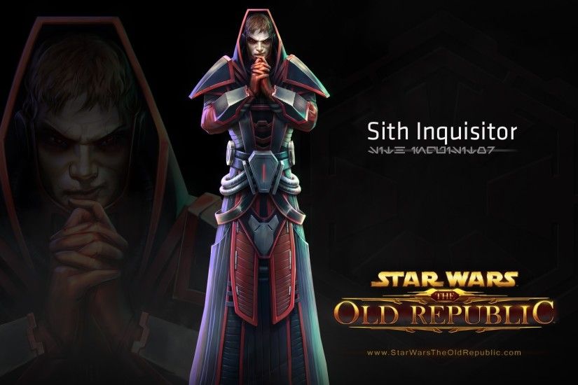 Preview wallpaper star wars the old republic, sith inquisitor, character,  costume 1920x1080