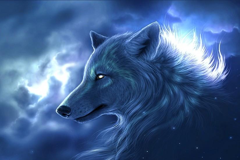 Wolf Guardian desktop wallpaper