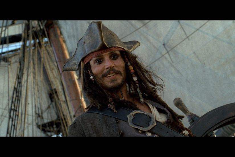 ... It's a hysterical introduction ... Johnny Depp as Captain Jack Sparrow  ...