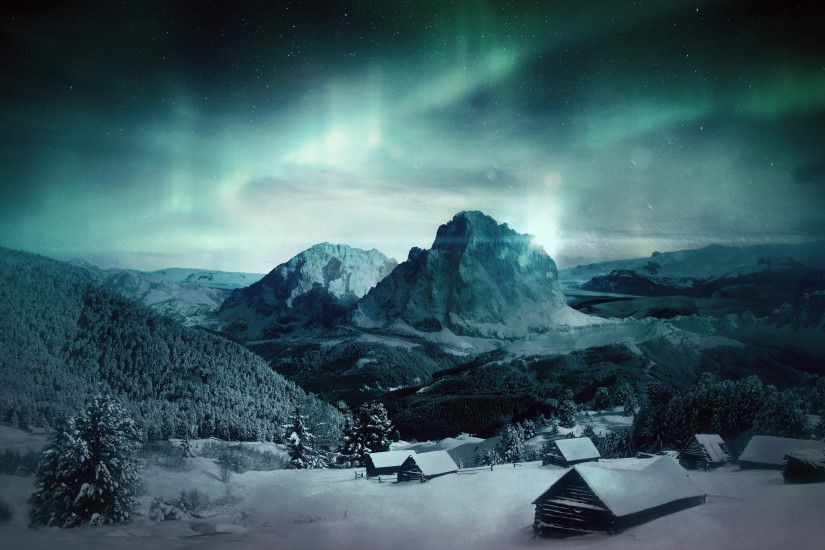 ... Aurora Borealis HD Wallpaper 2560x1600