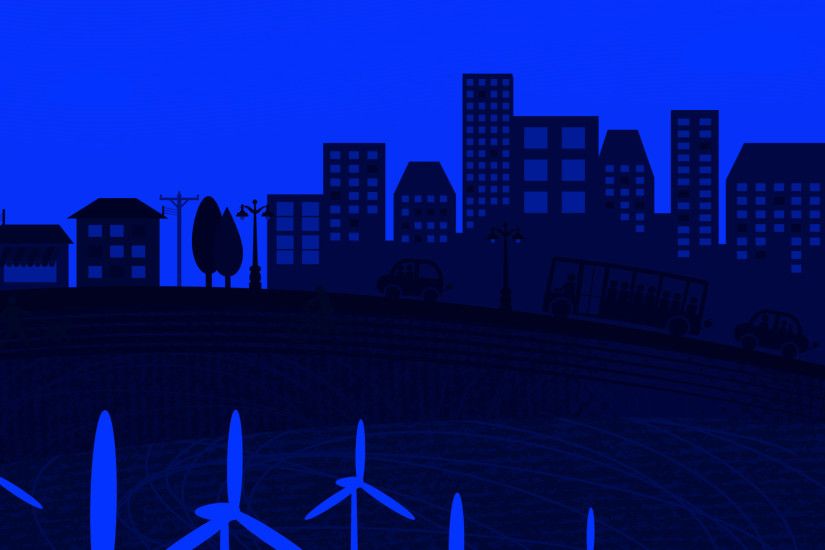 ... Numa Smart City Wallpaper Midnight by Charlie-Henson