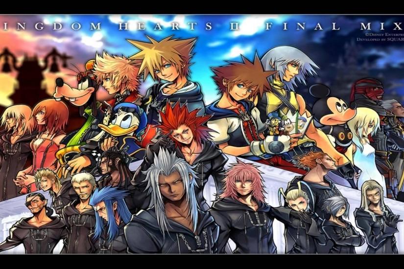 Kingdom Hearts 2 Final Mix Wallpaper Kingdom Hearts 2 Final Mix