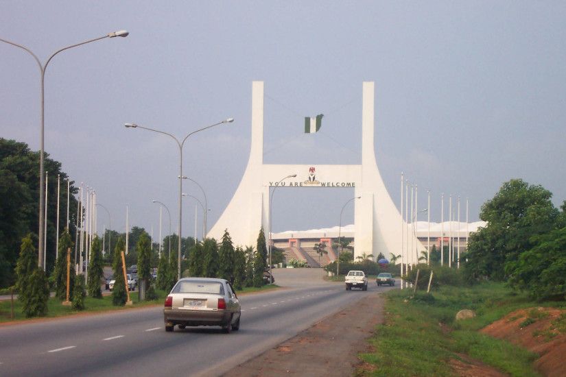City Gate Building in Abuja,Nigeria City HD wallpaper. More about Abuja and  Nigeria city wallpapers.
