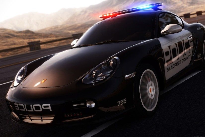 3D Police Car Desktop Backgrounds Wallpaper