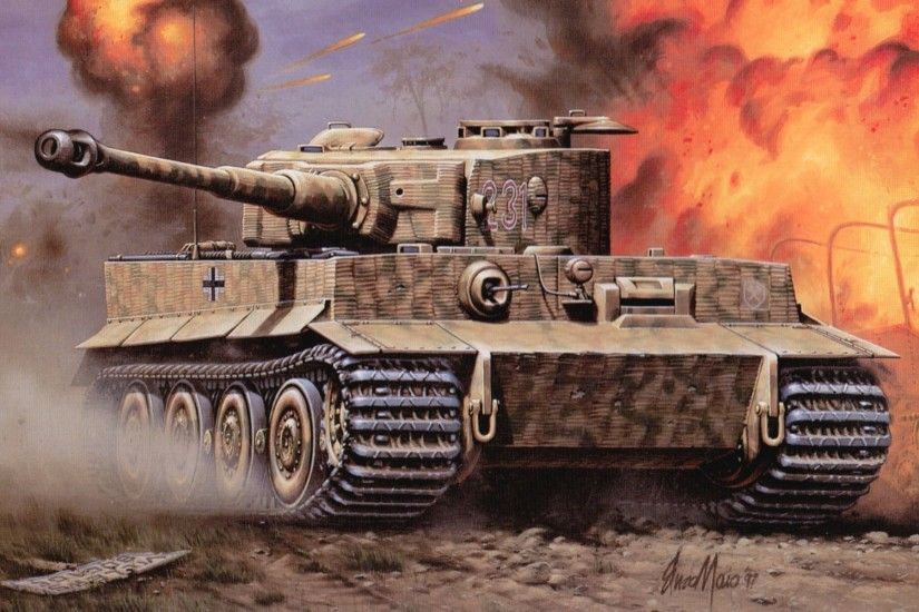 Tiger Tank Wallpapers (48 Wallpapers)