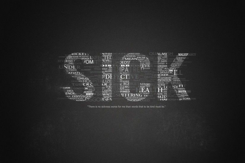 1920x1200 Text quotes typography sick grayscale wallpaper