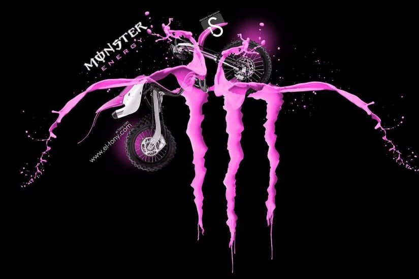 Pix For > Monster Energy Pink Background