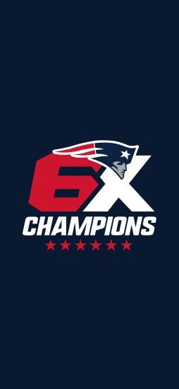 Made the "6X Champions" logo into an iPhone wallpaper ...