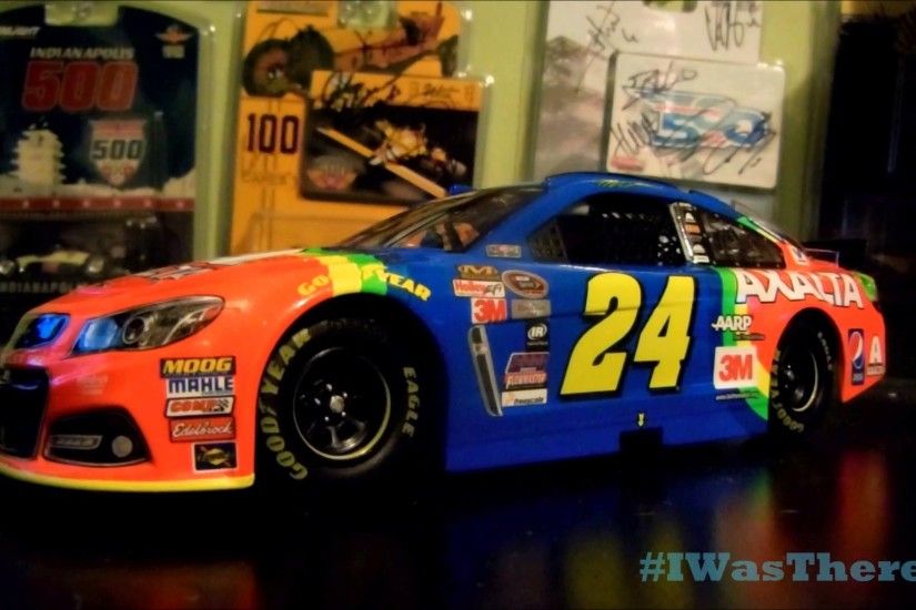 NASCAR Diecast Review on Jeff Gordon's 2015 Axalta Rainbow 1 24