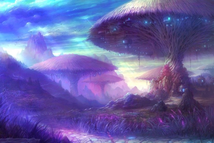 trippy sky shrooms psychedelic blue pink earth fantasy mushroom magical  shroom ground dream land dreamland take me here purple mushroom infected  mushrooms