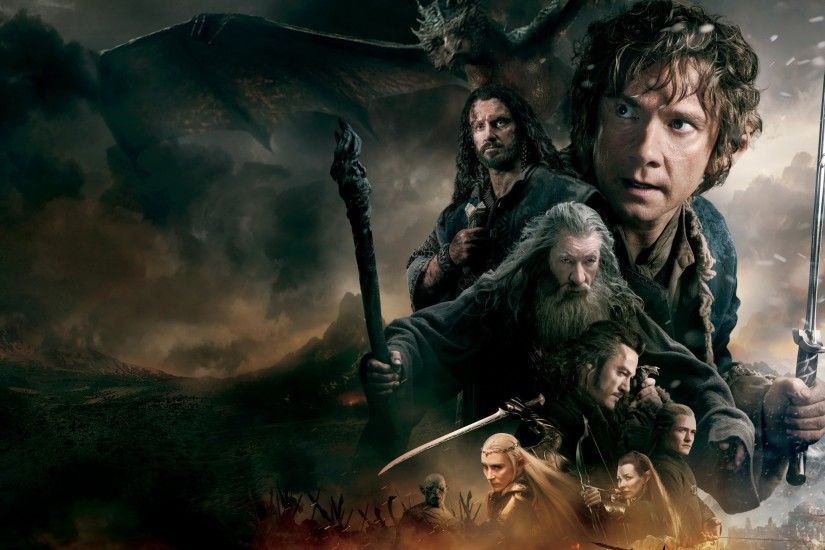 General 2560x1440 movies The Hobbit The Hobbit: The Battle of the Five  Armies Gandalf Bilbo