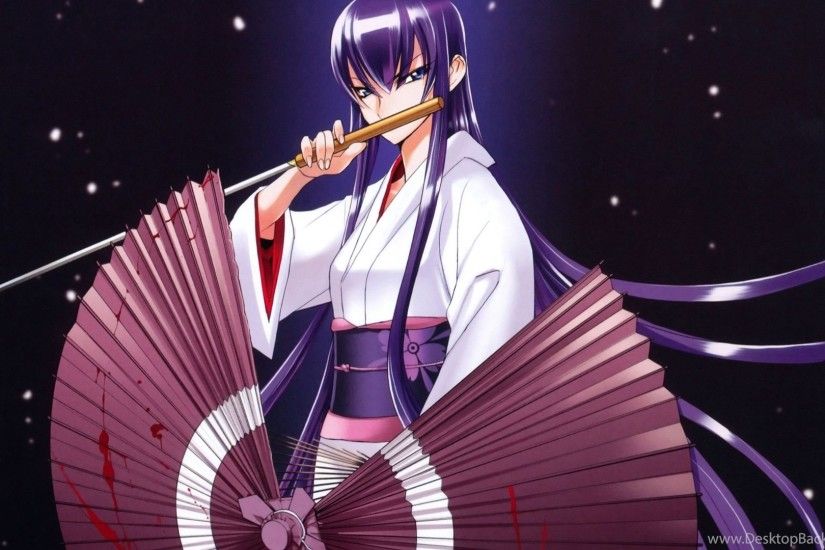 ... Wallpapers Of Saeko Busujima From High School Of The Dead Imgur