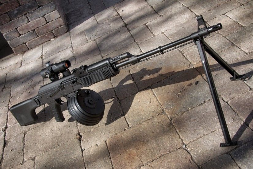 rpk -74 manual machine gun kalashnikov