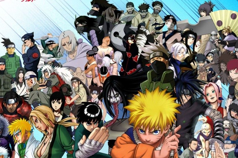 All Characters Naruto Hd Wallpaper Wallpaper
