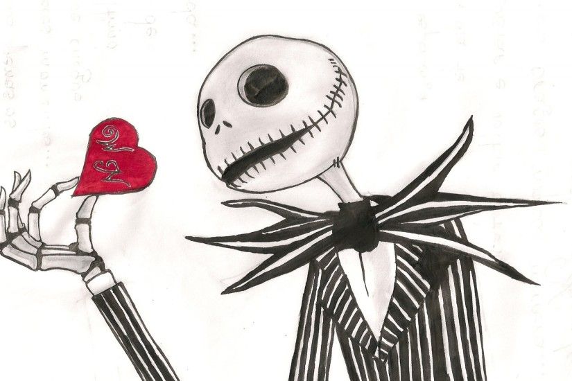 Jack skellington the nightmare before christmas dark skull love romance  mood art wallpaper | 1920x1200 | 28354 | WallpaperUP