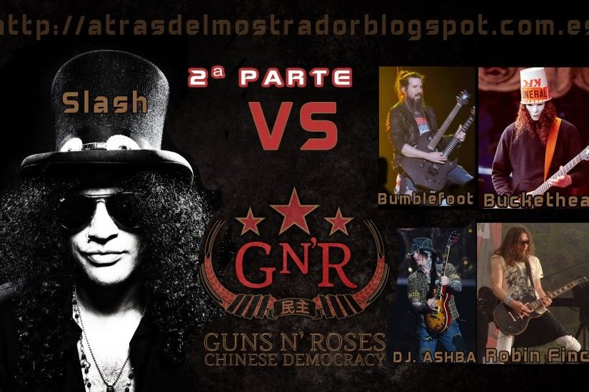 Slash VS Chinese Democracy Guitars - Part2 (Guns N' Roses)