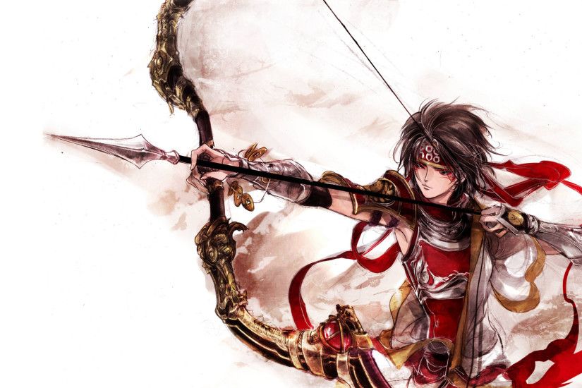 Video Game - Samurai Warriors 2 Sanda Yukimua Bow Arrow Video Game Wallpaper