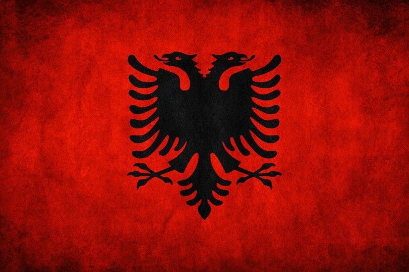 Flags Flag Of Albania Wallpaper - WallpaperTube