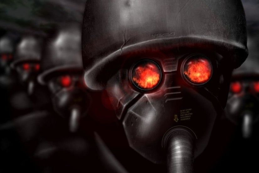 ... Gas Mask Soldier