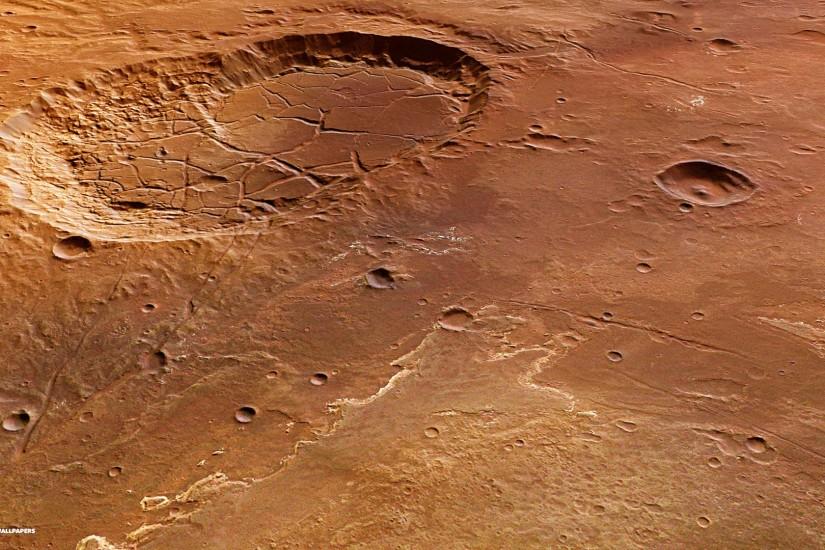 mars crater hd