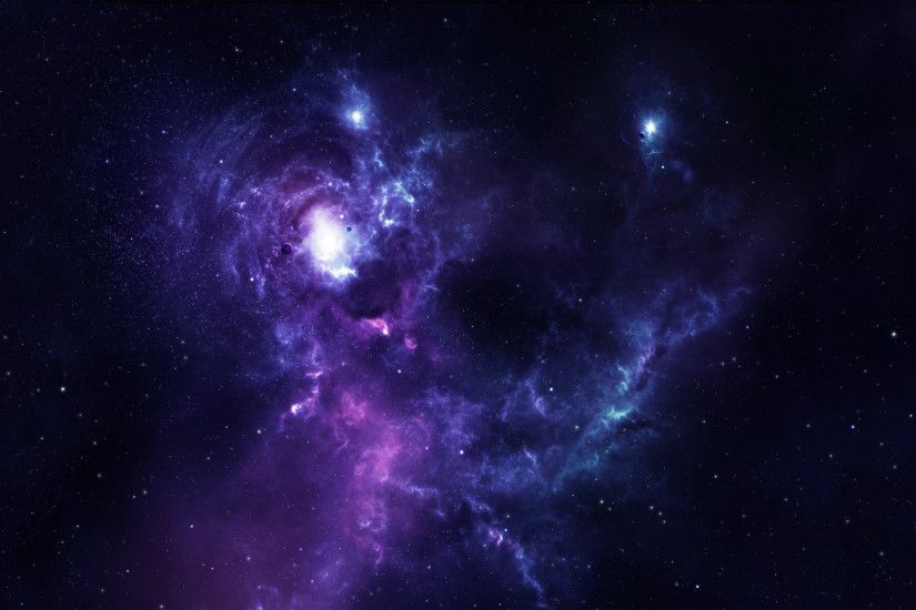 Space Nebula HD Wallpaper via Classy Bro