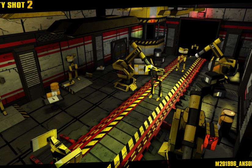 ... Borderlands 2 Style Hyperion Production Line by RobAnsonArt