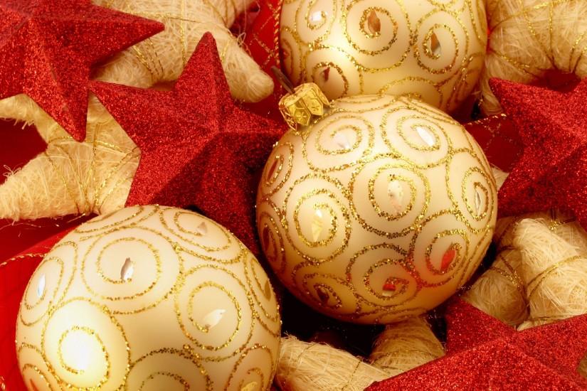Gold Christmas Ornament Background (22)
