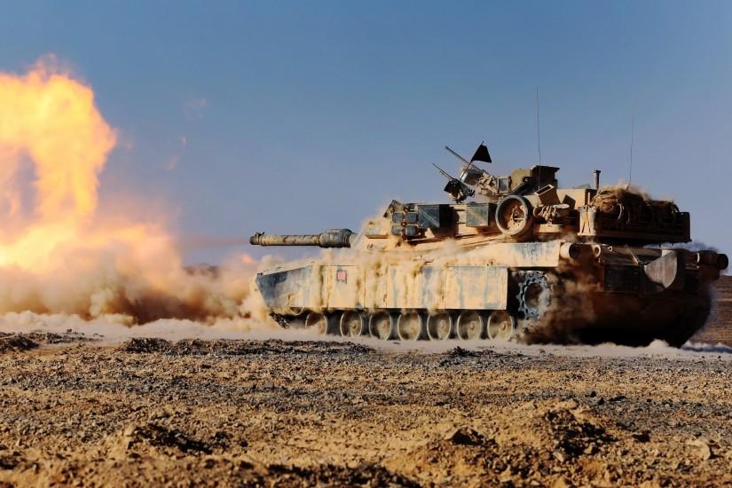 4K HD Wallpaper: M1A1 Abrams Tank