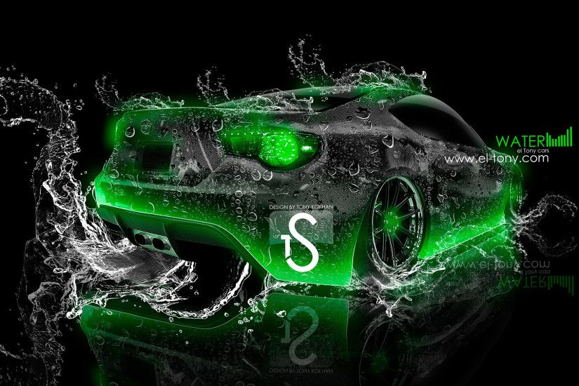 Scion-FR-S-Water-Car-2013-Green-Neon- ...