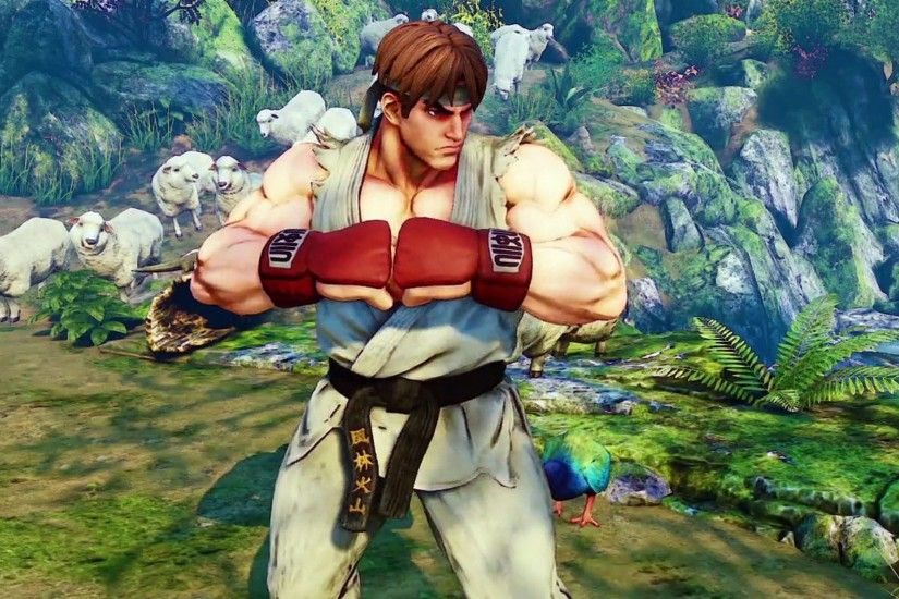 Ryu Character 4K Street Fighter V Wallpapers