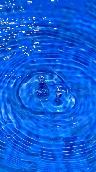 Water Cool Blue Drop Swim #iPhone #6 plus #wallpaper