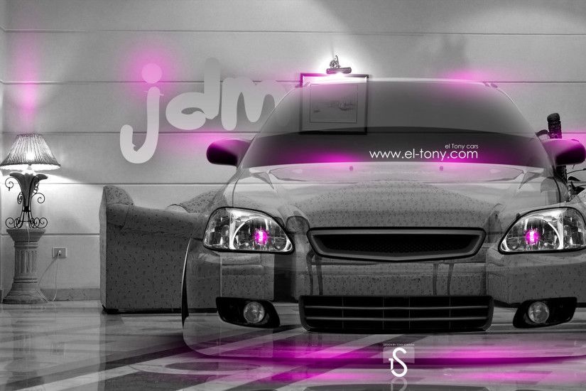 Honda-Civic-JDM-Crystal-Home-Car-2014-Pink-
