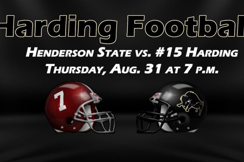 15 Harding Football Opens Season Thursday vs. Henderson State