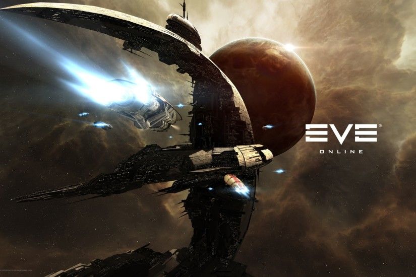 EVE Online, Amarr, Space, Spaceship Wallpaper HD