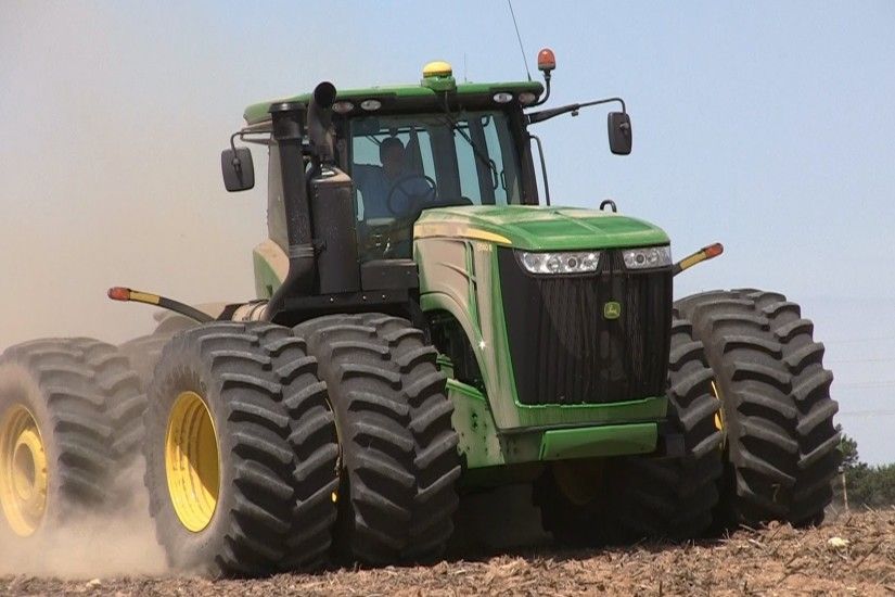 Pitstick Farms - John Deere 9560R and 9530 Tractors on 5-7-2013 - YouTube