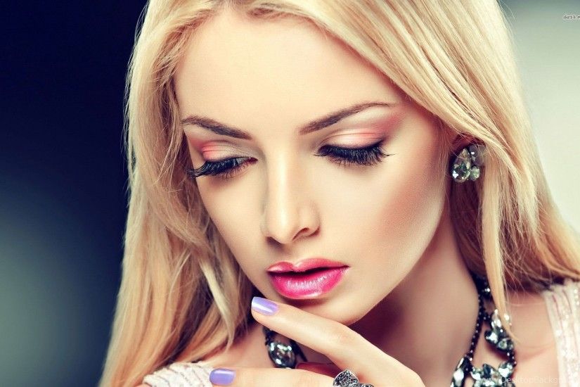 Stylish Girl Face Wallpapers Hd Of Beautiful Brunette Desktop