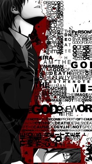 Death note wallpaper by darklady ev1 d1k0y | Death Note | Pinterest | Death  note, Death and Note