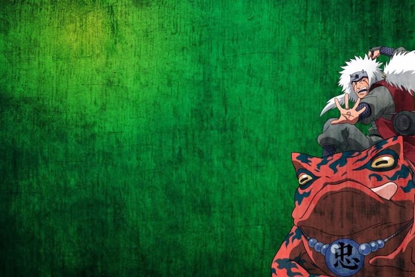 Naruto: Shippuden frogs anime anime boys Jiraiya green background Yoshairo  wallpaper | 1920x1080 | 318593 | WallpaperUP