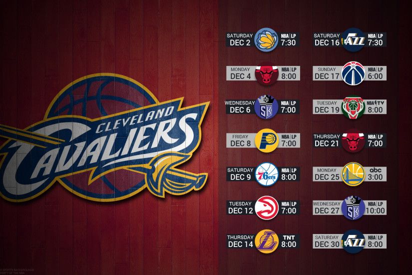 Cleveland Cavaliers cavs 2017 schedule NBA BASKETBALL logo wallpaper free  pc desktop computer