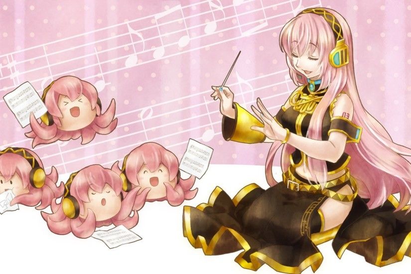 Headphones Vocaloid Megurine Luka pink hair anime girls Vocaloid Fanmade  Tako Luka wallpaper | 1920x1080 | 262366 | WallpaperUP